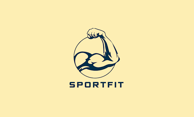 Gig Preview - Do unique sports  minimal league team clothing fitness sports logo design