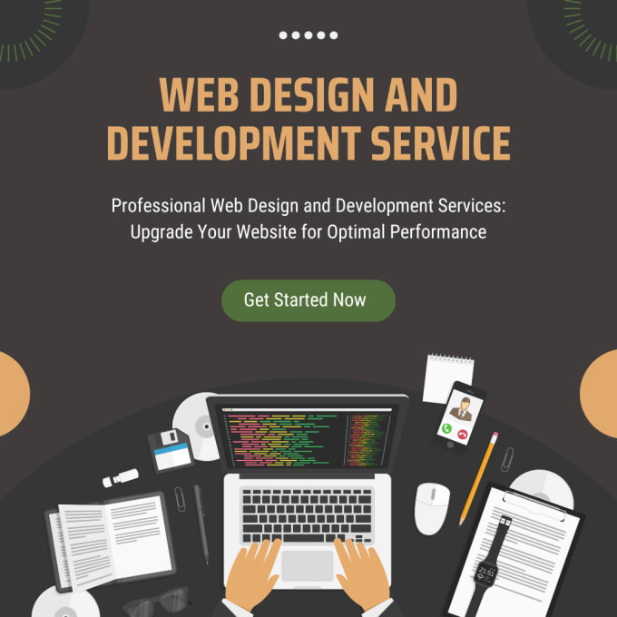 Gig Preview - Develop professional website design and development with reactjs and nodejs