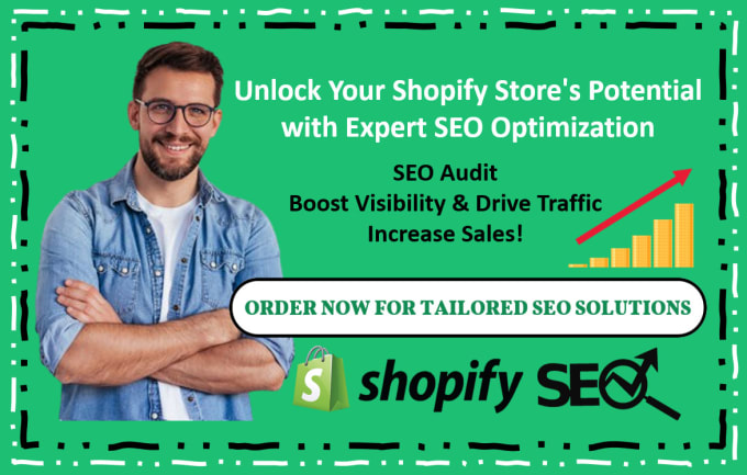 Gig Preview - Boost your shopify dropshipping store with expert SEO techniques