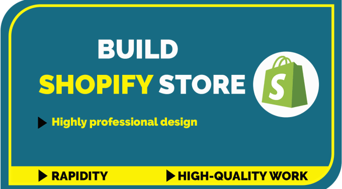 Gig Preview - Build a shopify or dropshipping ecommerce store