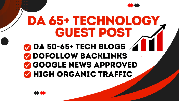 Gig Preview - Write n publish high da technology guest post on trending tech blogs