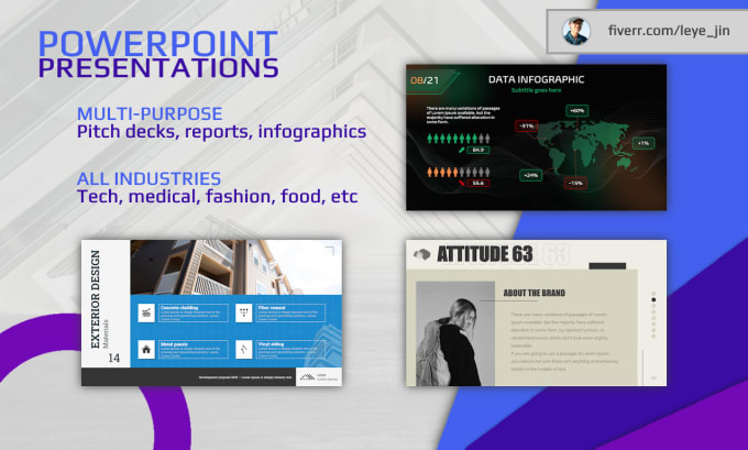 Gig Preview - Design beautiful powerpoint presentation slides