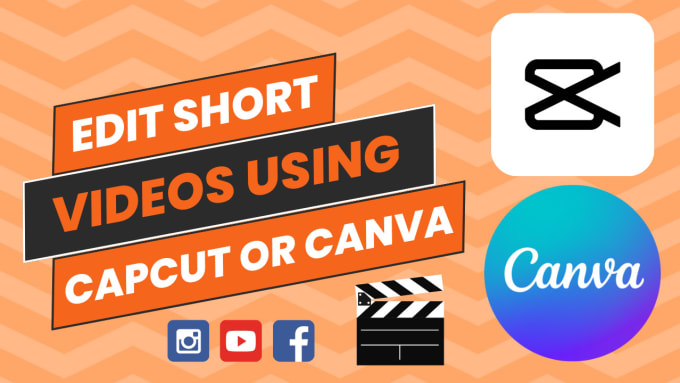 Gig Preview - Edit a brief video for ads or presentations using canva or capcut