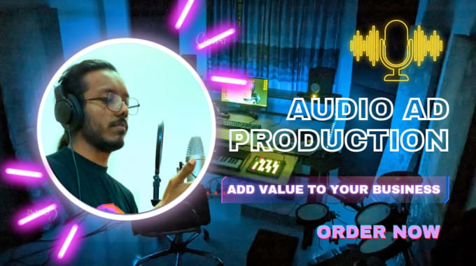 Gig Preview - Produce an audio ad that adds value to your business