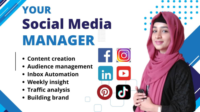 Gig Preview - Be your social media manager