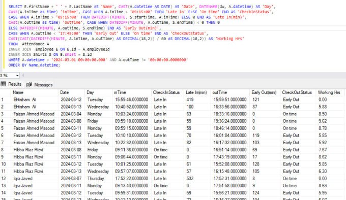 Gig Preview - Sql queries, stored procedures, functions and sap crystal reports