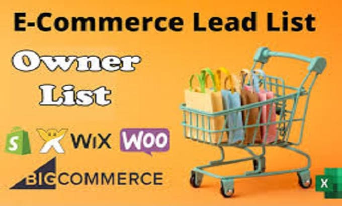 Gig Preview - Provide amazon seller leads, amazon leads, ecommerce leads