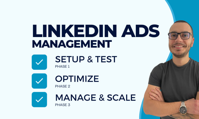 Gig Preview - Our agency will manage your linkedin ads