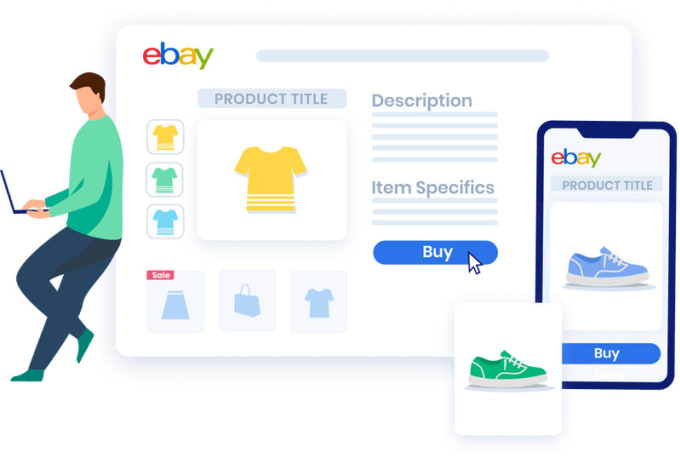 Bestseller - create and optimize ebay store, listing your products