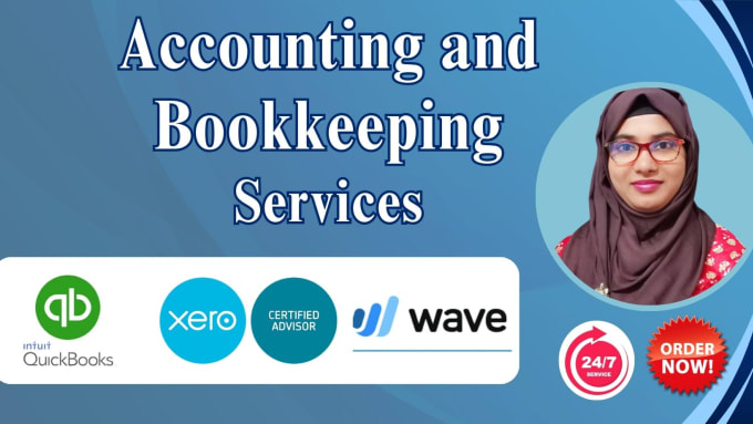 Gig Preview - Provide all types of bookkeeping services in quickbooks, xero and wave