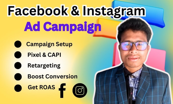 Bestseller - optimize and setup facebook ads campaign and instagram advertising for roas