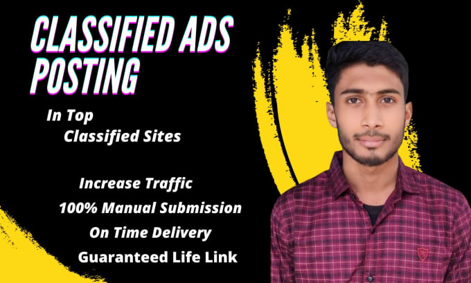 Gig Preview - Post classified ads in top ads posting sites