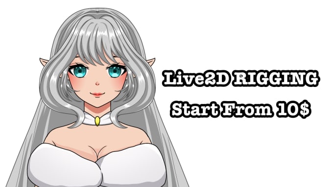 Gig Preview - Do live2d rigging for a vtuber model very cheap