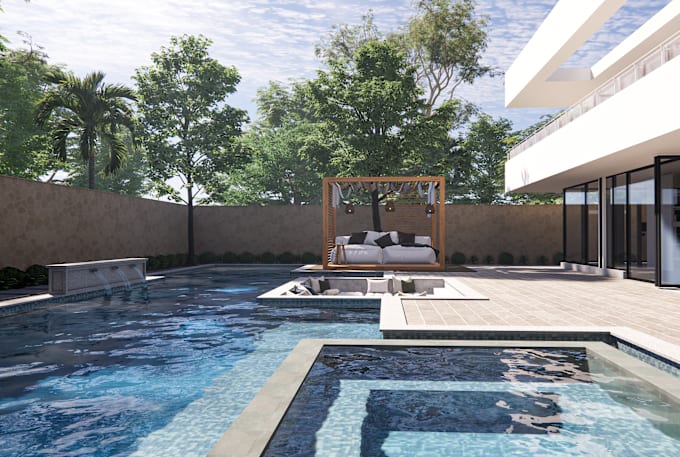 Bestseller - do landscape design, garden design, backyard, swimming pool and 3d images