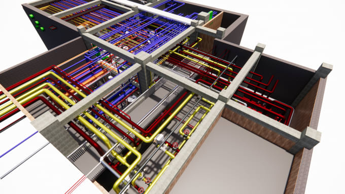 Gig Preview - Provide 3d plumbing shop drawing  revit mep