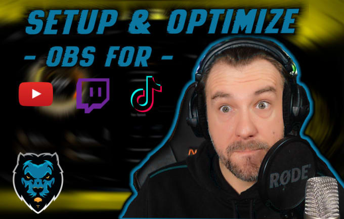 Bestseller - fully set up your obs streaming setup for you