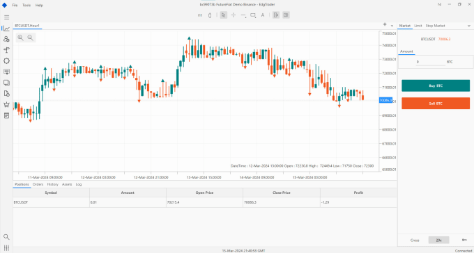 Gig Preview - Create crypto trading bot for you