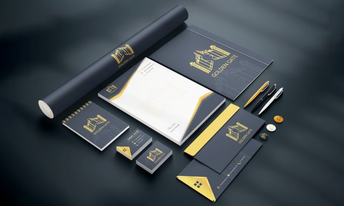 Gig Preview - Design luxury business card, stationary branding