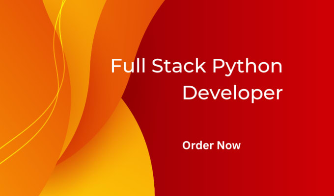 Gig Preview - Be your django python full stack web developer