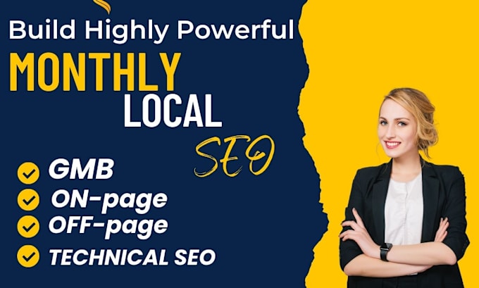 Bestseller - do create, optimize gmb and monthly local SEO service