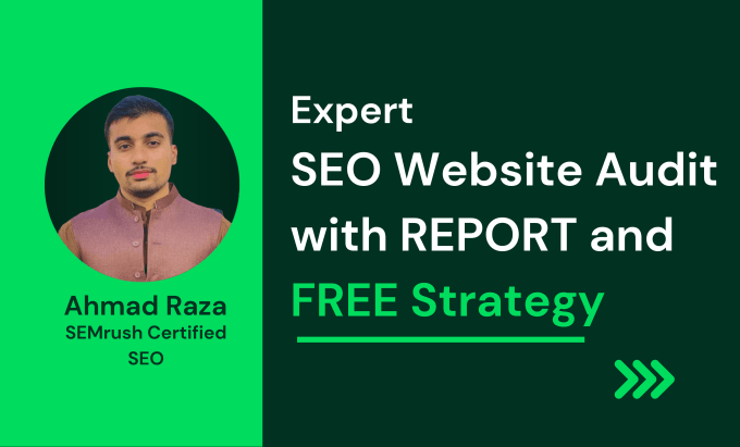 Gig Preview - Provide an expert website SEO audit report with a free growth strategy