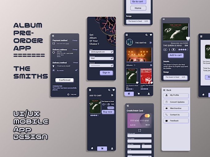 Gig Preview - Do mobile app and website UI UX design