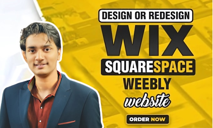 Gig Preview - Design wix website or squarespace website for your business