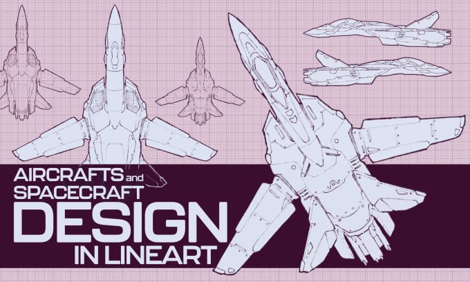 Gig Preview - Create airplanes and spaceships for your comics or games