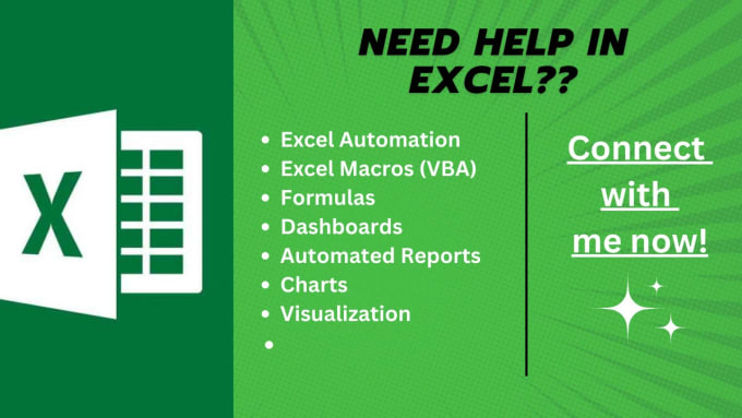 Gig Preview - Provide custom excel solutions and training