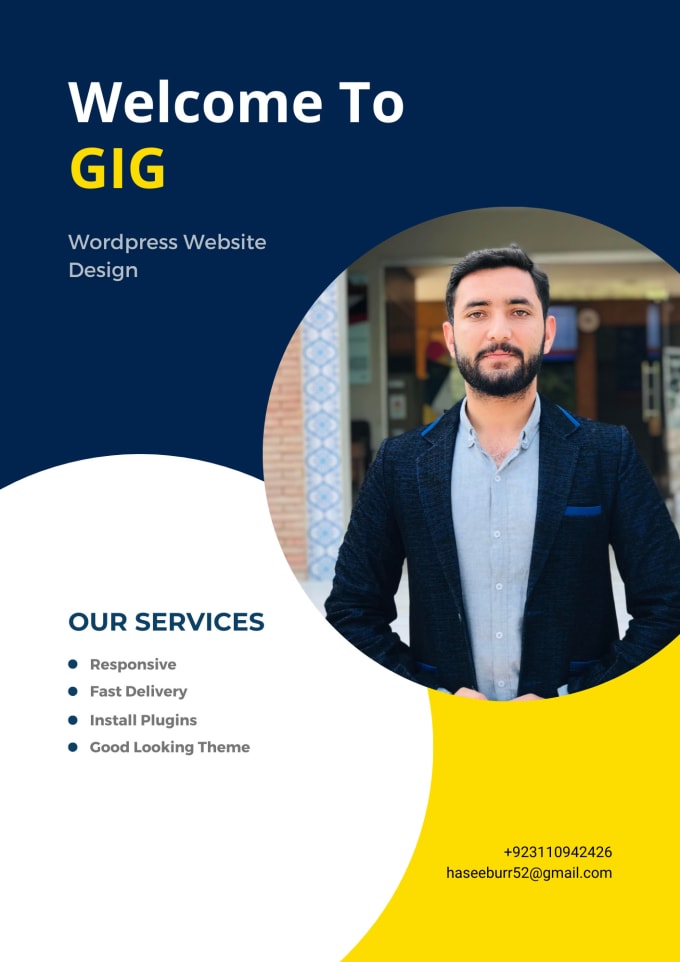 Gig Preview - Develop responsive wordpress website