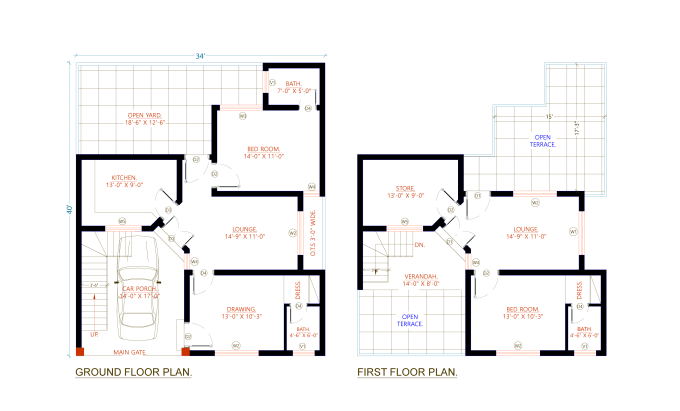 Gig Preview - Draw fast architectural ,matterport 2d floor plans 4 hours