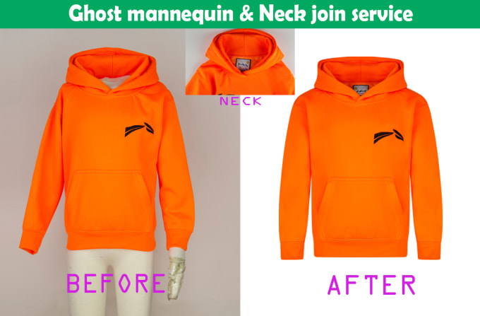 Gig Preview - Do create ghost mannequin services