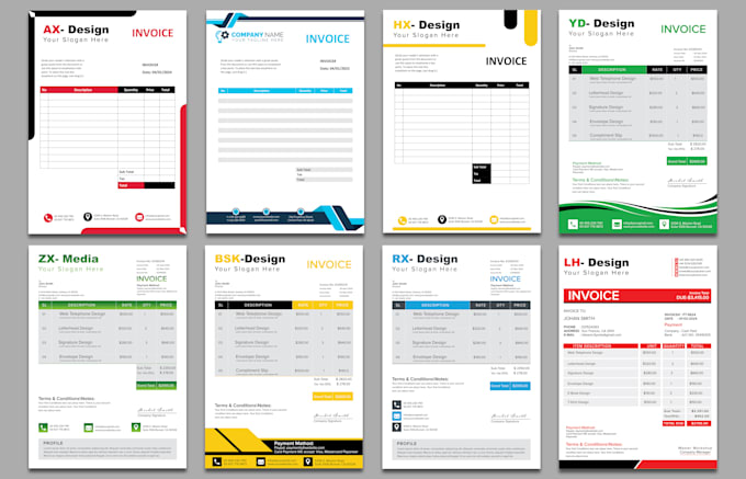 Gig Preview - Design business card, letterhead, invoice, and branding item