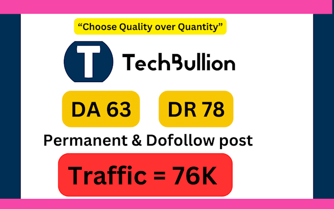 Gig Preview - Publish guest post on techbullion, timebusinessnews with dofollow backlinks