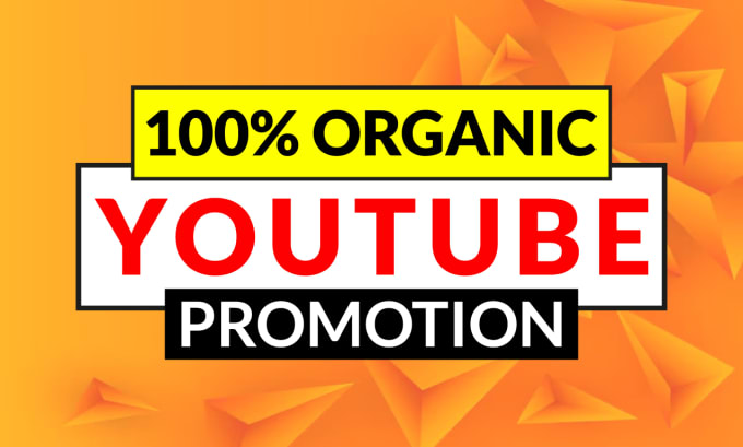 Gig Preview - Do organic youtube video promotion