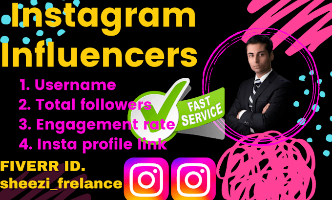 Gig Preview - Provide powerful instagram influencer research service