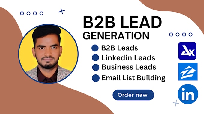 Gig Preview - Expert b2b lead generation for targeted business growth