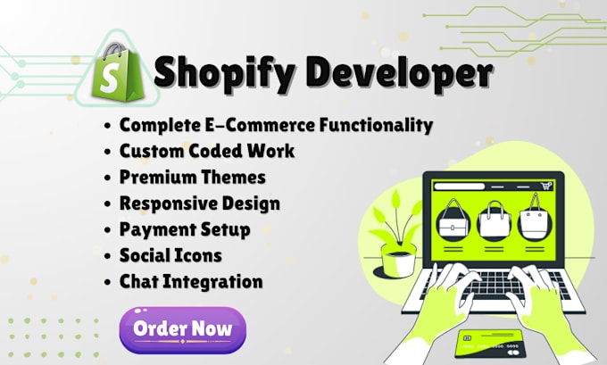 Gig Preview - Build brand oriented shopify store for you