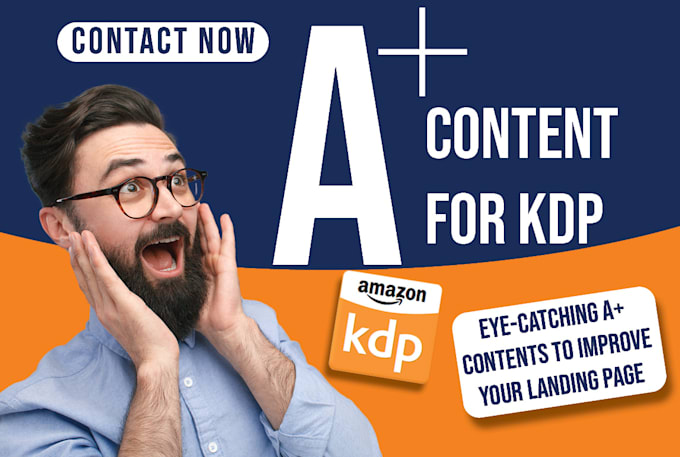 Gig Preview - Create amazon a plus content for your KDP books