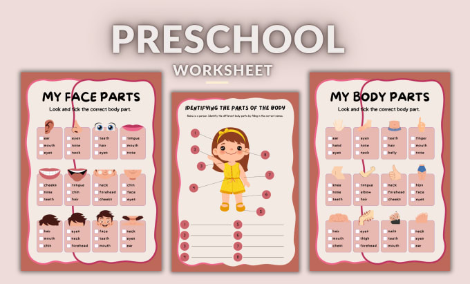 Gig Preview - Design kindergarten preschool kids activity book worksheets tracing workbook