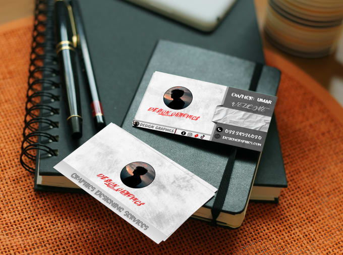 Gig Preview - Design business cards and visiting cards for you