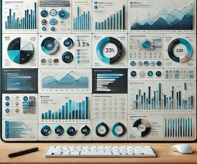 Gig Preview - Make professional excel dashboards, graph, charts, pivot tables and vlookup