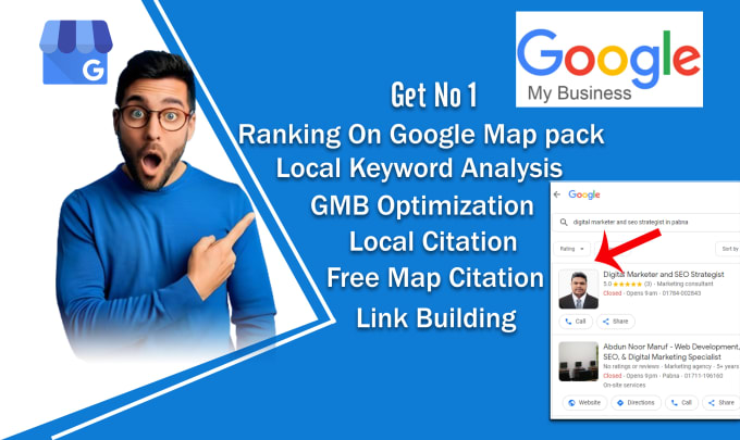 Gig Preview - Optimize your gmb listing and build 100 free local citations