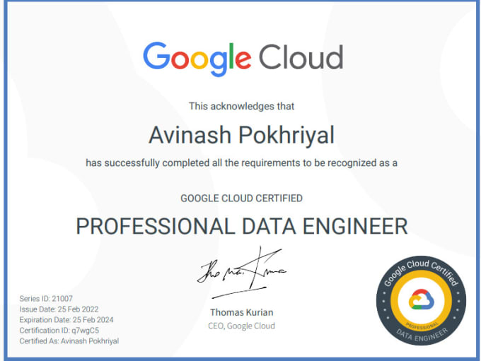 Gig Preview - Assist you in preparing for the gcp data engineer interview