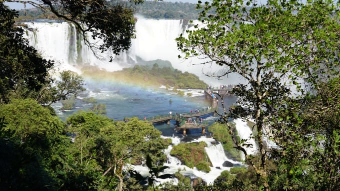 Gig Preview - Enhance your iguazu falls photos for breathtaking memories