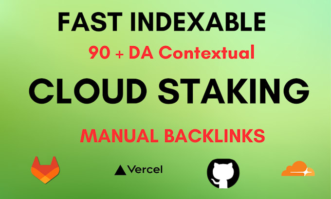 Gig Preview - Do contextual cloud stacking da 90 plus manual backlinks