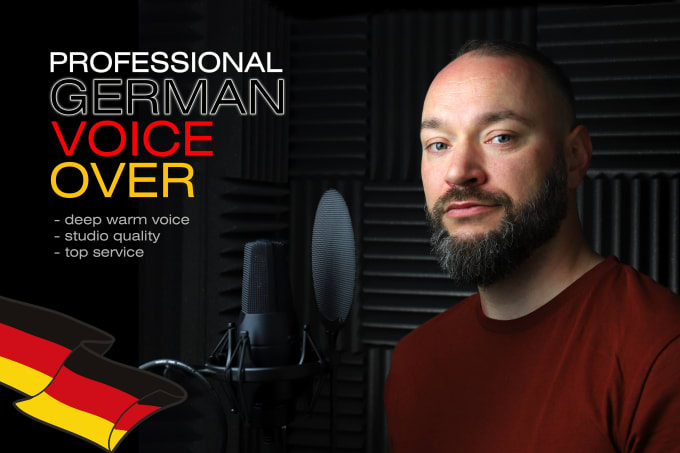 Gig Preview - Record a professional male voice over