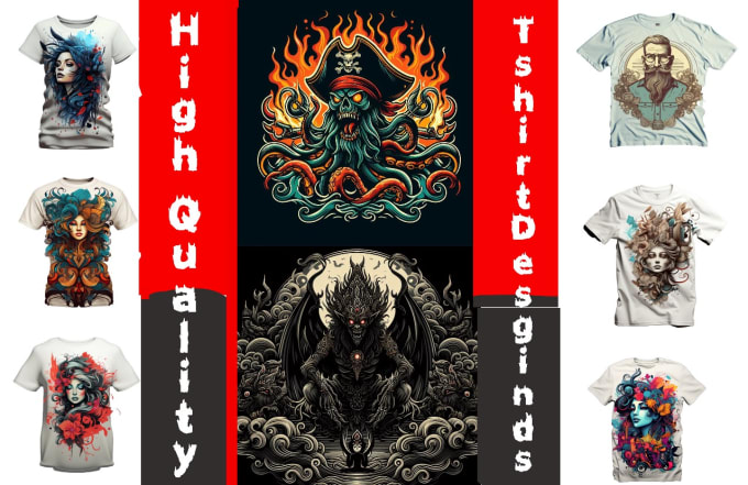 Gig Preview - Do custom graphic t shirt design using dalle ai art image prompt art generation