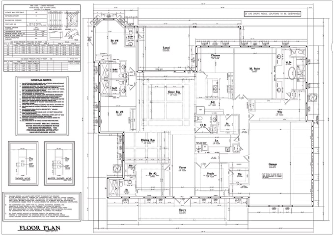 Gig Preview - Draw architectural drawing, blueprints, elevations, and sections