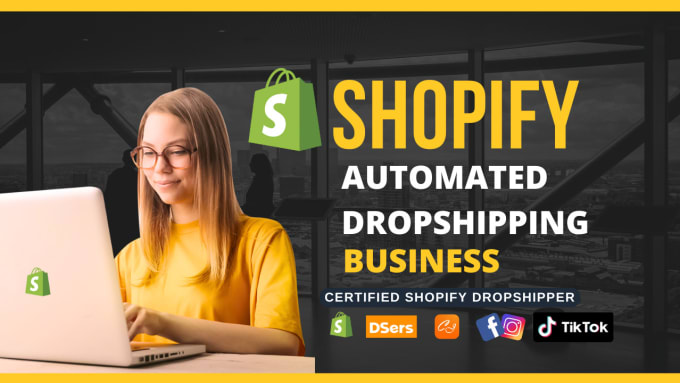 Gig Preview - Shopify website design shopify website redesign shopify dropshipping store